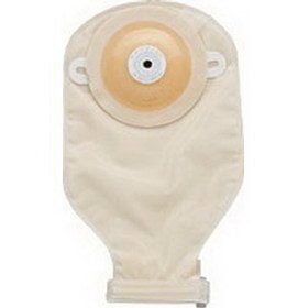 Nu-Hope 1-Piece Precut  1" Convex Drainable Pouch