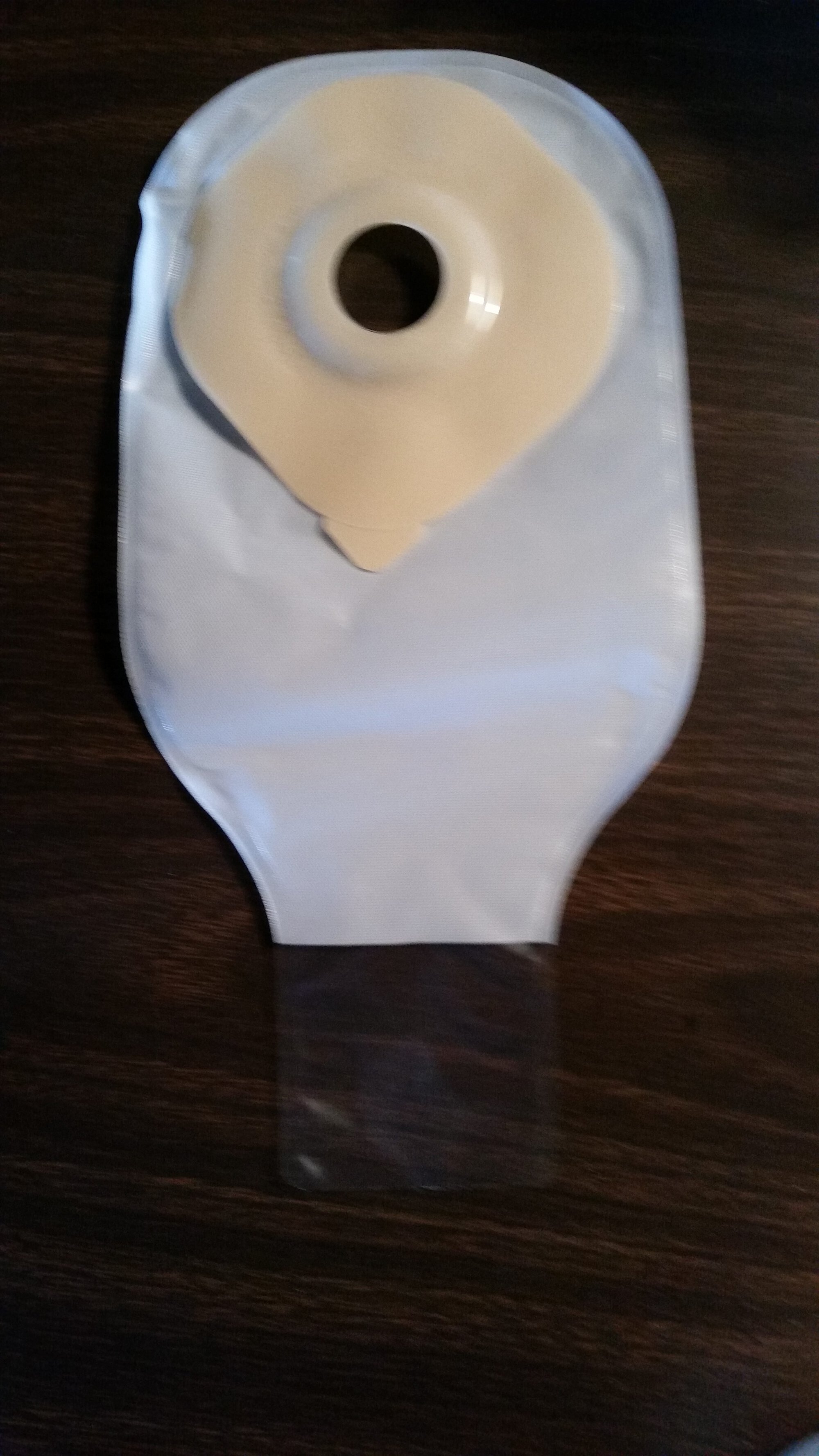 Securi-T 1-Piece Precut 1" Convex Drainable Pouch