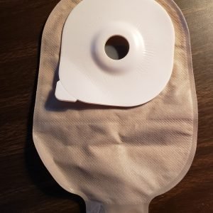 Premier 1-Piece Precut 7/8" Soft Convex Urostomy Pouch