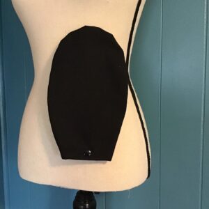 Black Pouch Cover - Black