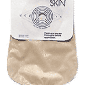 MicroSkin 1-Piece Precut 7/8" Flat Urostomy Pouch
