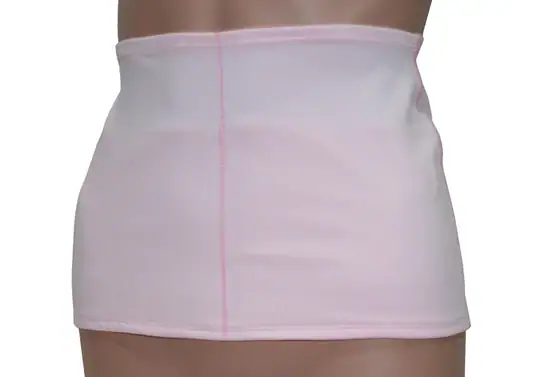 Women's Curvy Pink Ostomy Wrap - XXL