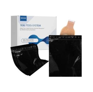 Heagi Seal-Toss Ostomy Pouch Disposal Bags 11" x 15"
