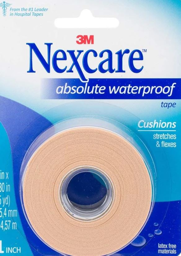 3M Nexcare Absolute Waterproof Tape 1 1/2" x 5yd