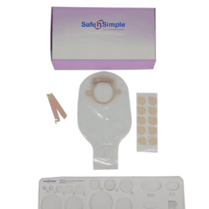 Safe N Simple 2-Piece Drainable Pouch - 2-1/4